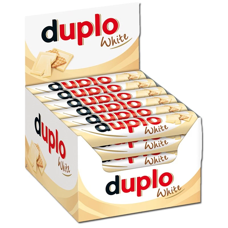(16,94€/1kg) Ferrero Duplo White, Riegel, weiße Schokolade, 40 Riegel - Bild 1 von 1