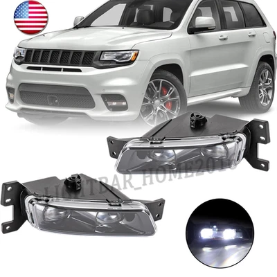 Par de luces antiniebla de parachoques para Dodge Durango SRT 2018-2023 LED DRL lámpara de conducción Foto 1 de 4