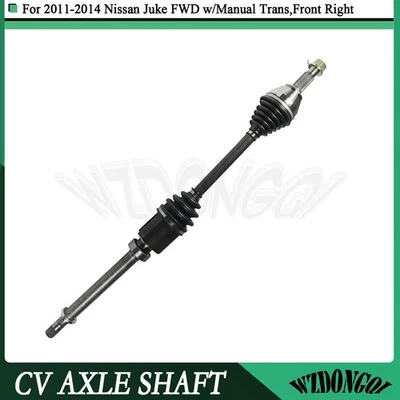 Eje delantero derecho CV eje articulado para Nissan Juke SL SV transmisión manual tracción delantera 2011-14 Foto 1 de 4