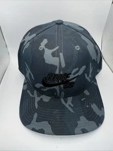 Nike SB Embroidered Logo Faded Blueberry Camo True Snapback Gr. Erwachsene/verstellbar - Bild 1 von 12