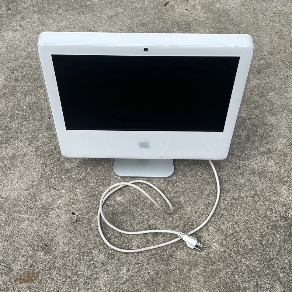 Apple iMac 17 in All In One Computer Bare Unit L White/Gray 1GB RAM A1195 - Image 1 of 4