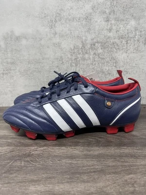Adidas Adipure TRX FG Cleats Womens 7.5 Blue Red Soccer Football Boots 011817 - Image 1 of 4