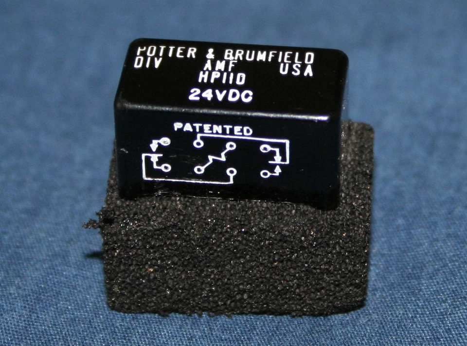 AMF Potter Brumfield HP11D-24  8 pin Mini Relay, 24V DC, - Image 1 of 1