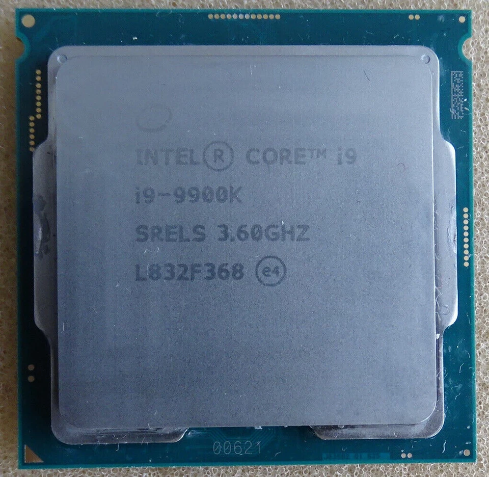 Intel Core i9-9900K 3.6 GHz 8-Core Processor Socket LGA 1151v2 - Image 1 of 1