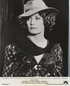 Murder on the Orient Express Vanessa Redgrave Original 8x10 Photo Snipe 1974 - Imagen 1 de 2