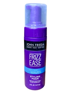 John Frieda Frizz Ease AIR-DRY WAVES Styling Foam 5 oz. Original Formula, NEW - Picture 1 of 4