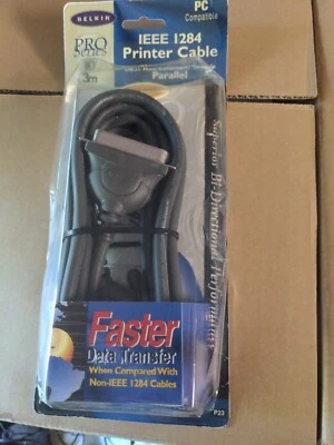 BELKIN F2A046-10 IEEE 1284 Parallel Printer cable (10-FT)  - Image 1 of 4