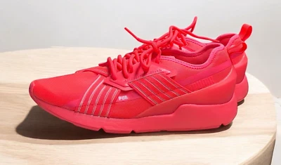 ZAPATOS DEPORTIVOS PUMA MUSE X2 MALLA TRANSLÚCIDA CORAL BRILLANTE TALLA 8,5 USADOS EN EXCELENTE ESTADO PARA MUJER Foto 1 de 4