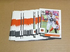 2022 Panini Donruss BASE LOT OF 33 CARDS SAM HUBBARD BENGALS #201