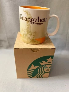 Starbucks Global Icon Kaffee Tee Becher Tasse 16oz Guangzhou China Neu im Karton Mikro mit SKU - Bild 1 von 5