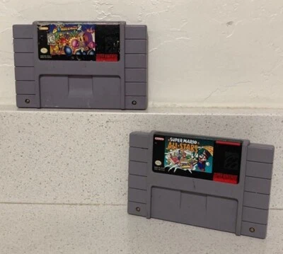Лот из 2 игр SUPER MARIO ALL-STARS и BOMBERMAN 2 для Super Nintendo подержанные - Изображение 1 из 4