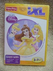 FISHER PRICE DISNEY PRINCESS iXL LEARNING SYSTEM SOFTWARE NEW Educational - Picture 1 of 2