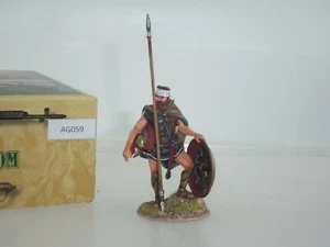 FIRST LEGION AG059 ANCIENT GREECE GREEK HOPLITE WITH BANDAGED HEAD + DORY - Picture 1 of 2