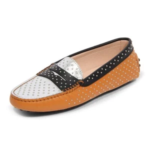 I0369 mocassino donna TOD'S woman studs loafer - Bild 1 von 4