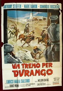 A Train to Durango Manifesto Poster SPAGHETTI WESTERN TRAIN FOR CAIANO - Picture 1 of 1