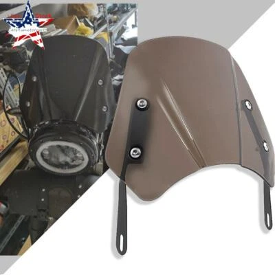 Headlight Fairing Windshield Windscreen for Kawasaki Rokon Suzuki Triumph Smoke - Image 1 of 4