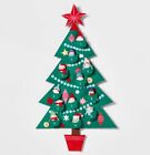Target Wondershop Fabric Birds Christmas Tree Advent Calendar 2022 32" Spritz
