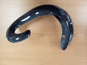 KTM Genuine CARBON Pipe Guard 55405994000 - NO CLAMP / SLIGHT IMPERFECTIONS - Picture 1 of 12