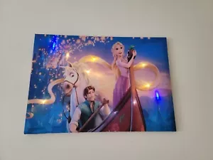 Lighted Canvas Prints Wall Art - Rapunzel Princess Fairy Tale - 16 x 24 inches - Picture 1 of 7