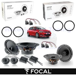 Altavoces Ant + Post FOCAL AUDITOR ASE165 + ACX165 Para CITROEN C4 II - Imagen 1 de 13