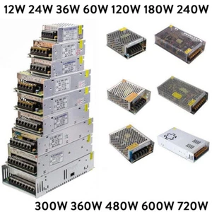 DC 5V 12V 24V 36V 48V Universal Regulated Switching Power Supply Driver Adapter - Picture 1 of 31