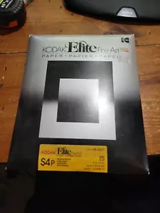 SEALED VINTAGE KODAK ELITE Fine-Art Paper S4P Premium Weight New Old Stock - Picture 1 of 5