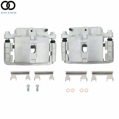 Pair Front Brake Caliper w/Bracket For Chevy Silverado 1500 GMC Sierra Yukon - Image 1 of 4