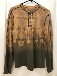 Converse One Star Langarm Batik Knopf T-Shirt Herren Größe S Neu ohne Etikett - Bild 1 von 7