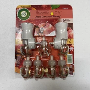 AIR WICK Duft JUMBO Set mit 2 Plug-Ins + 5 Nachfüllpackungen! Apfel Zimt - NEU! - Bild 1 von 2
