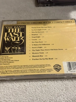 The Band - The Last Waltz - 2 CD SET IN GOOD CONDITION!!! Foto 1 de 4
