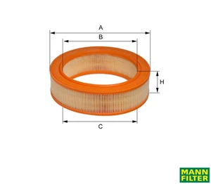 Luftfilter für FORD Capri Consul Granada Sierra Taunus MANN-FILTER C 2675 Neu - Bild 1 von 7