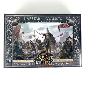 x1 Loyalistes de la Maison Karstark Plastique Edge Game of Thrones | P-00J04 - Picture 1 of 3