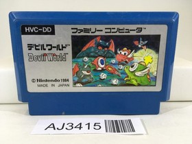 AJ3415 Devil World Nintendo Famicom NES Japan