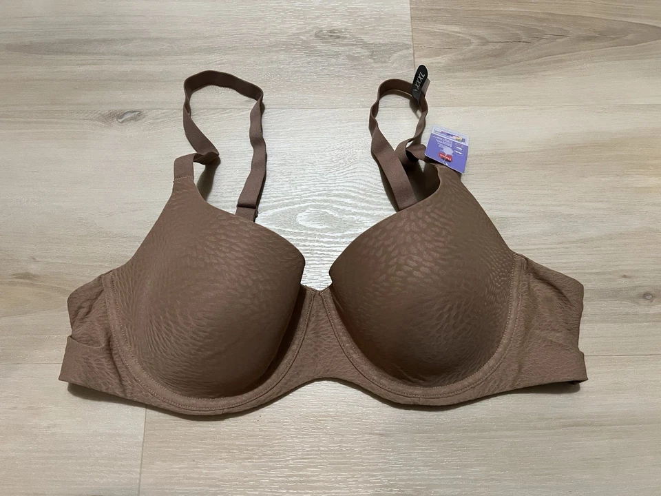 Women's Hanes Comfort Underwire T-Shirt Soft Lining Bra Size 3x B-C Cup XXXL