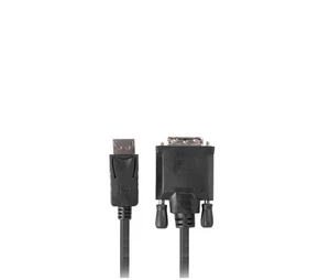 LANBERG DISPLAYPORT Male/DVI-D Male Cable 24+1 1.8M Black - Bild 1 von 3