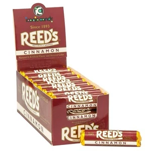 Rollos de caramelo de canela Reed’s | Caramelo duro tradicional de canela | Reed’s - Imagen 1 de 4