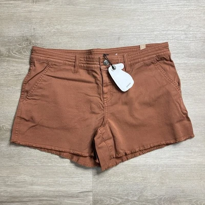 Prana Sancho 4 polegadas argila curta feminina tamanho 10 novo com etiquetas - Imagem 1 de 2