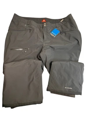 Women’s Snow Pants Columbia Omni-Tech Black 3XL 46x31 Waterproof New $150 MSRP - Image 1 of 4