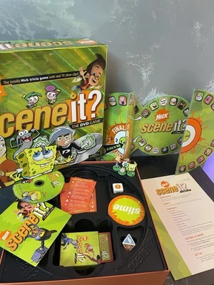 Nick Scene It Interactive DVD Board Game Nickelodeon By Screenlife Complete GC - Image 1 of 4