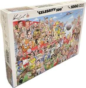 Celebrity Zoo 1000 piece Jigsaw Puzzle by Herald Sun Cartoonist Mark Knight - Picture 1 of 3