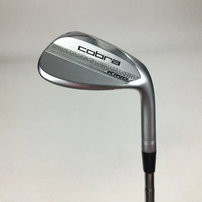 USED RIGHT HAND COBRA KING CHROME SAND WEDGE 56°/10° 35.5" LENGTH EXTRA STIFF... - Image 1 of 4