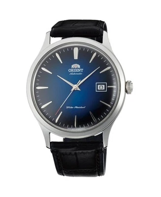 ORIENT Hombre Analógico Automático Informal Reloj Clásico Vestido Esfera Azul Impermeable Redondo Foto 1 de 2