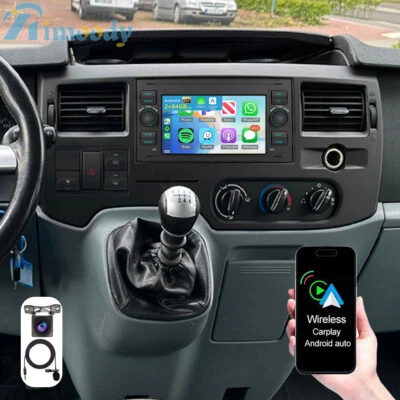 Android 15 Autoradio Für Ford Transit 2006-2014 2+64GB Carplay GPS Navi WIFI Kam - Bild 1 von 4