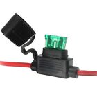 Car Mount Mini Blade Fuse Holder Adapter High Performance 12V 30A Wire