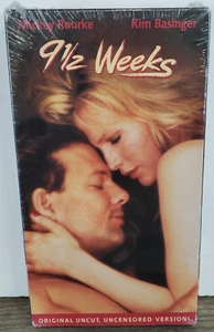 9 1/2 Weeks (VHS 1999 Directors Cut Uncut Uncensored Version) NEW SEALED - Foto 1 di 7