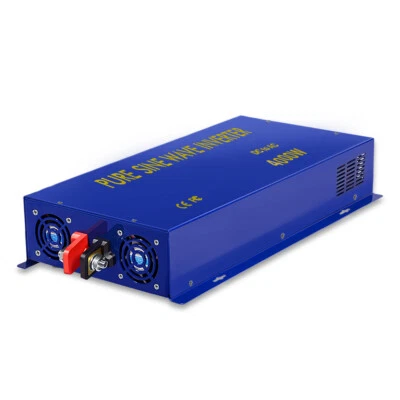 4000W Pure Sine Wave Inverter 24V to 110V 120V Power Home Off Grid Solar Motor - Image 1 of 4