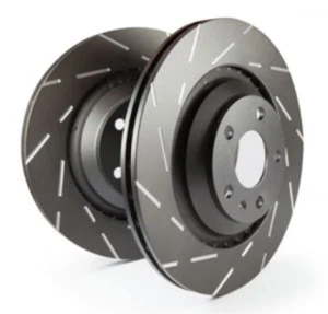 EBC Brakes USR7844 for 2021-2024 Ford F-150 USR Slotted Rear Rotors - Picture 1 of 2
