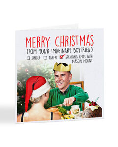 A2556 - Christmas Imaginary Boyfriend - Mason Mount - Christmas Card