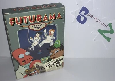 FUTURAMA “VOLUME TWO” 4-Disc DVD Set w/ “Bonus Features” (GENTLY USED/PREOWNED) - Image 1 of 4