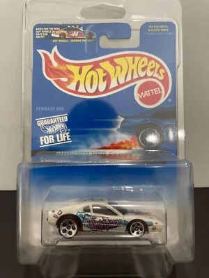 HOT WHEELS FERRARI 308 GTS W/PROTECTOR WHITE 1997 METAL BASE VHTF RARE - Image 1 of 4